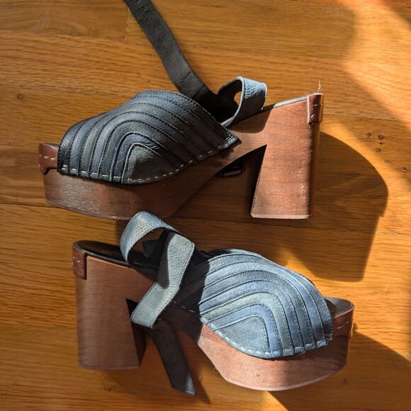 Free People Orion Clog sz 8 - Picture 1 of 4